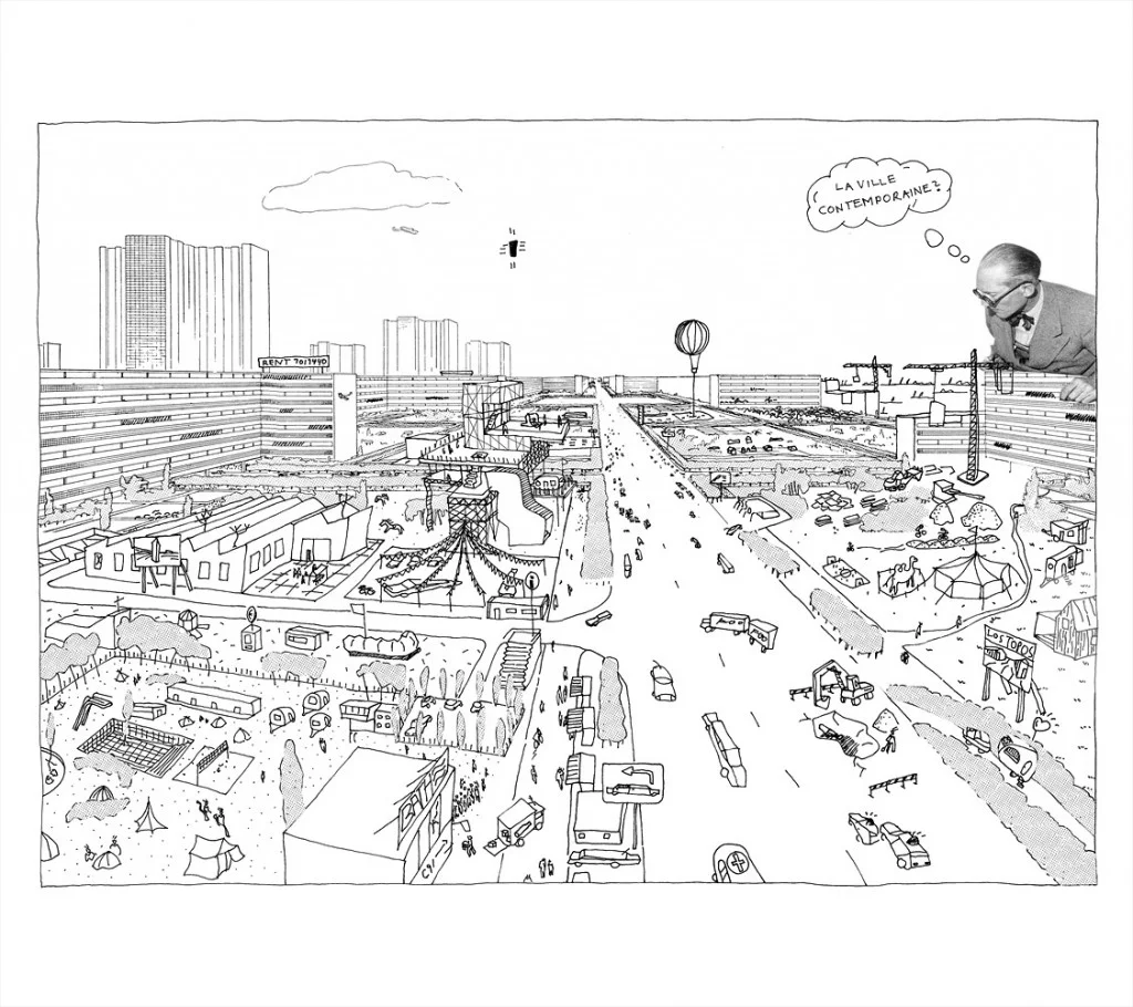 Image credit: Urban Catalyst, Berlin (after a sketch by Le Corbusier)