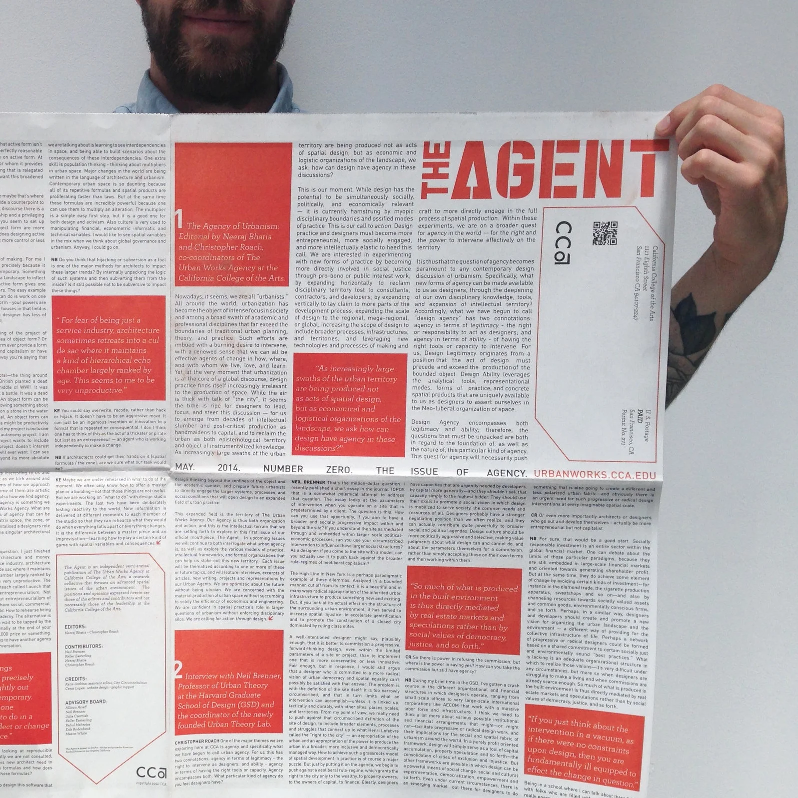 THE AGENT 1: COHERENCE AND URBAN FORM  Publication ‘14