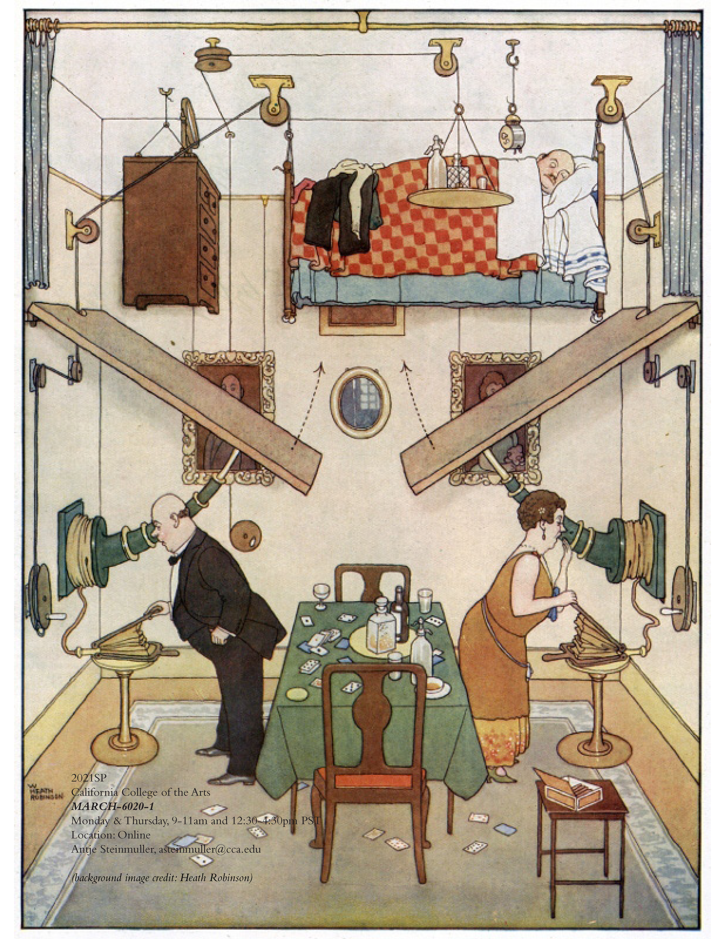 Image Credit: “An Ideal Home No. V” by William Heath Robinson