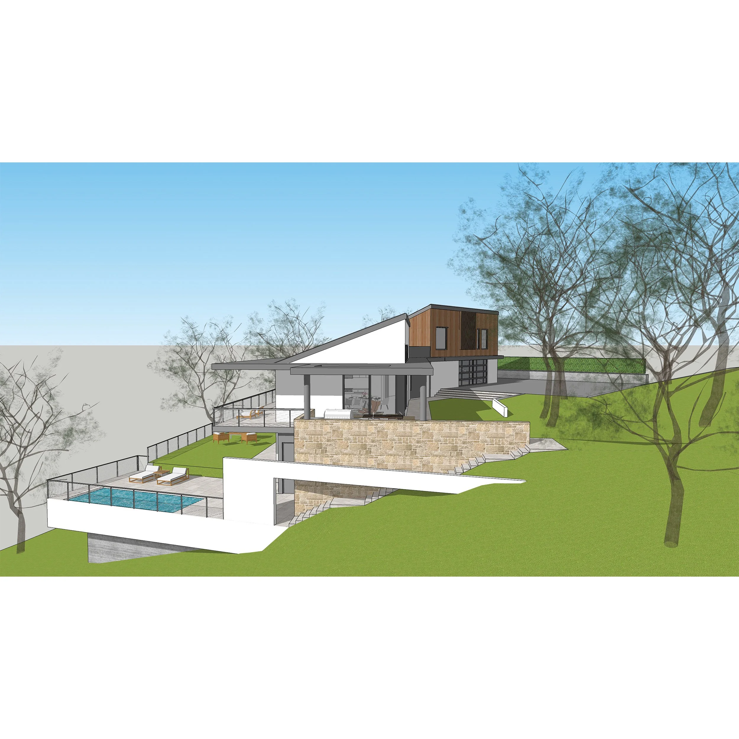 The Hillside House