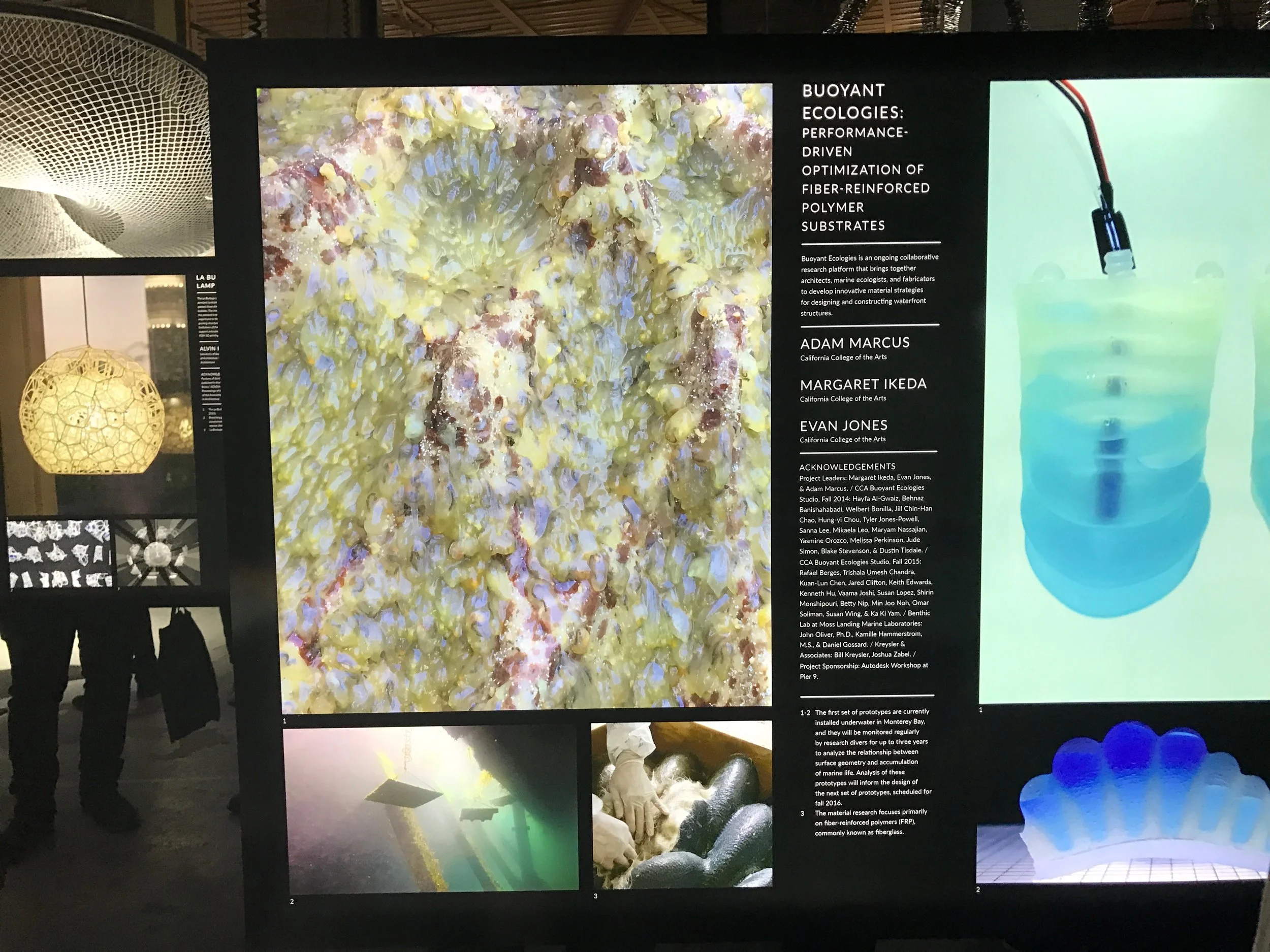 Buoyant Ecologies Research Exhibited at ACADIA 2016