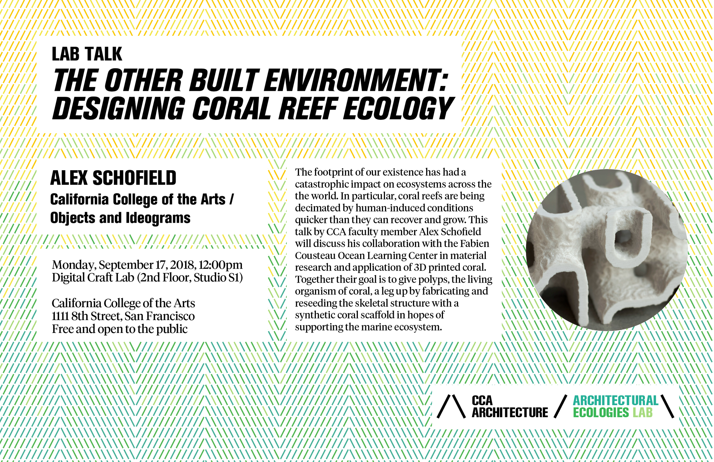 The Other Built Environment: Designing Coral Reef Ecology
