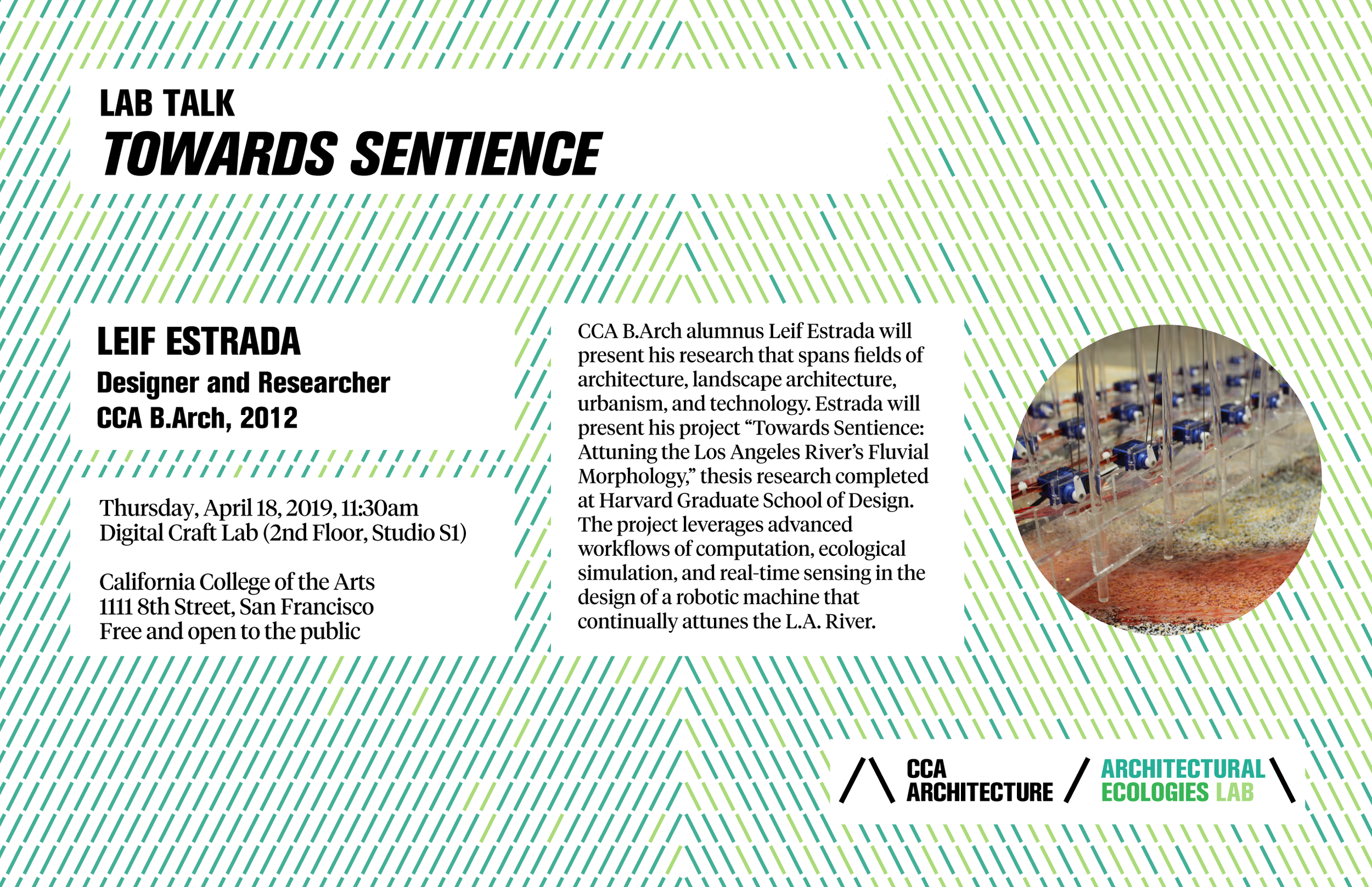 Towards Sentience: Leif Estrada Lab Talk