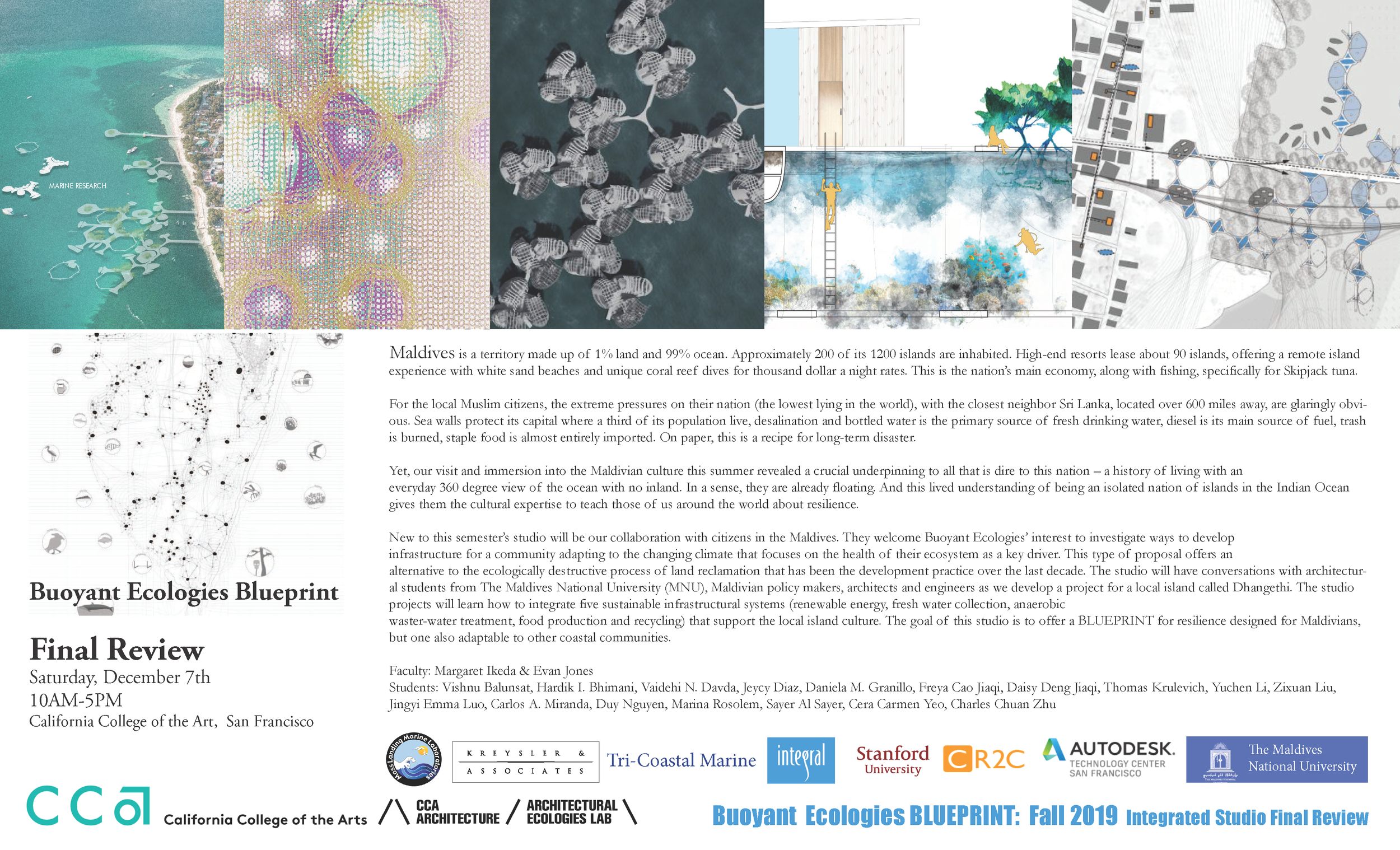 Final Presentations: Buoyant Ecologies Blueprint Studio