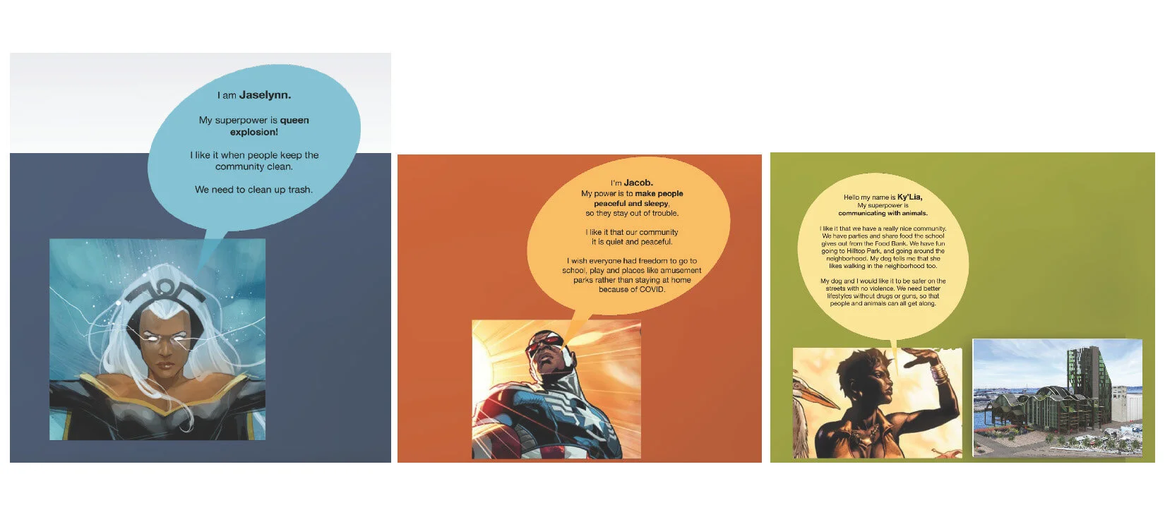 Community Superheroes Speak Out: “What We Love + What We Need in Our Community”