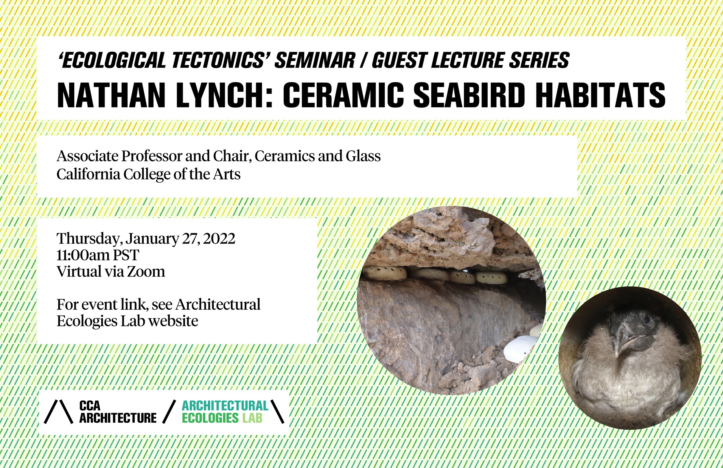 Lab Talk: Nathan Lynch, "Ceramic Seabird Habitats"