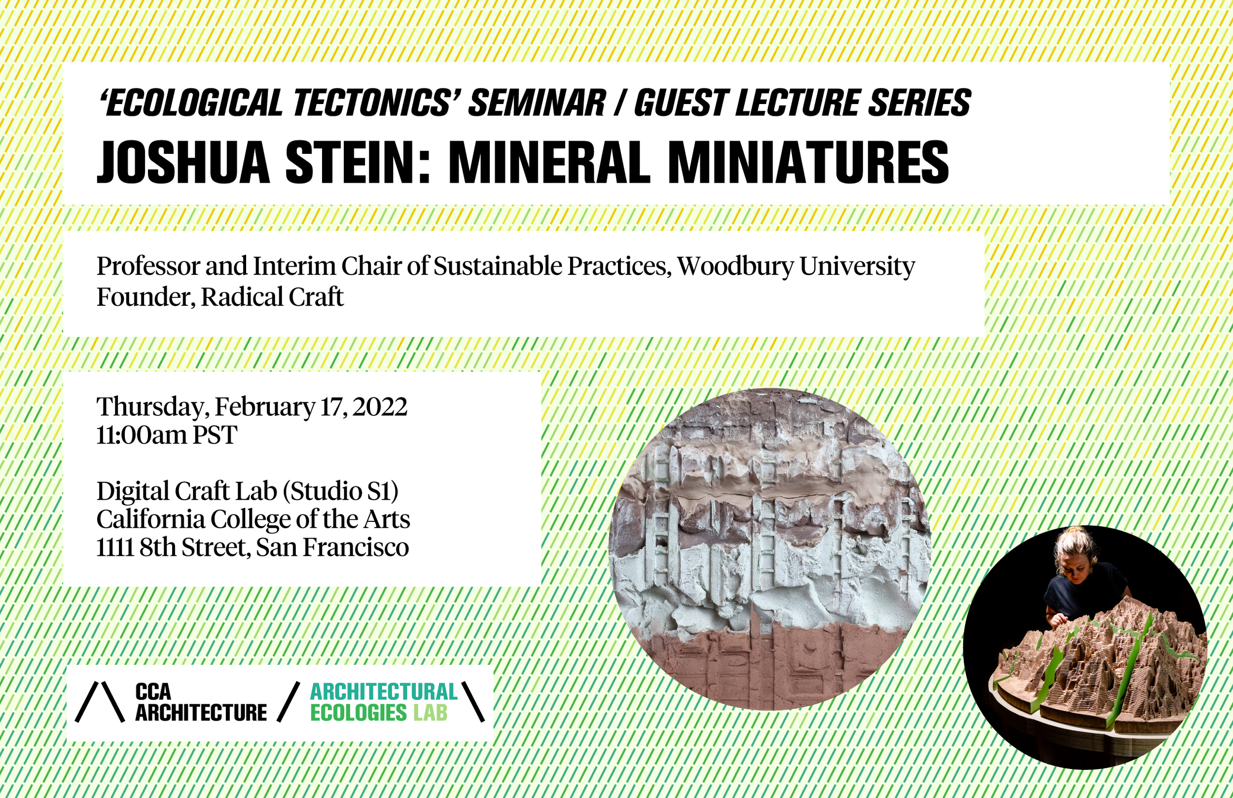 Lab Talk: Joshua Stein, "Mineral Miniatures"