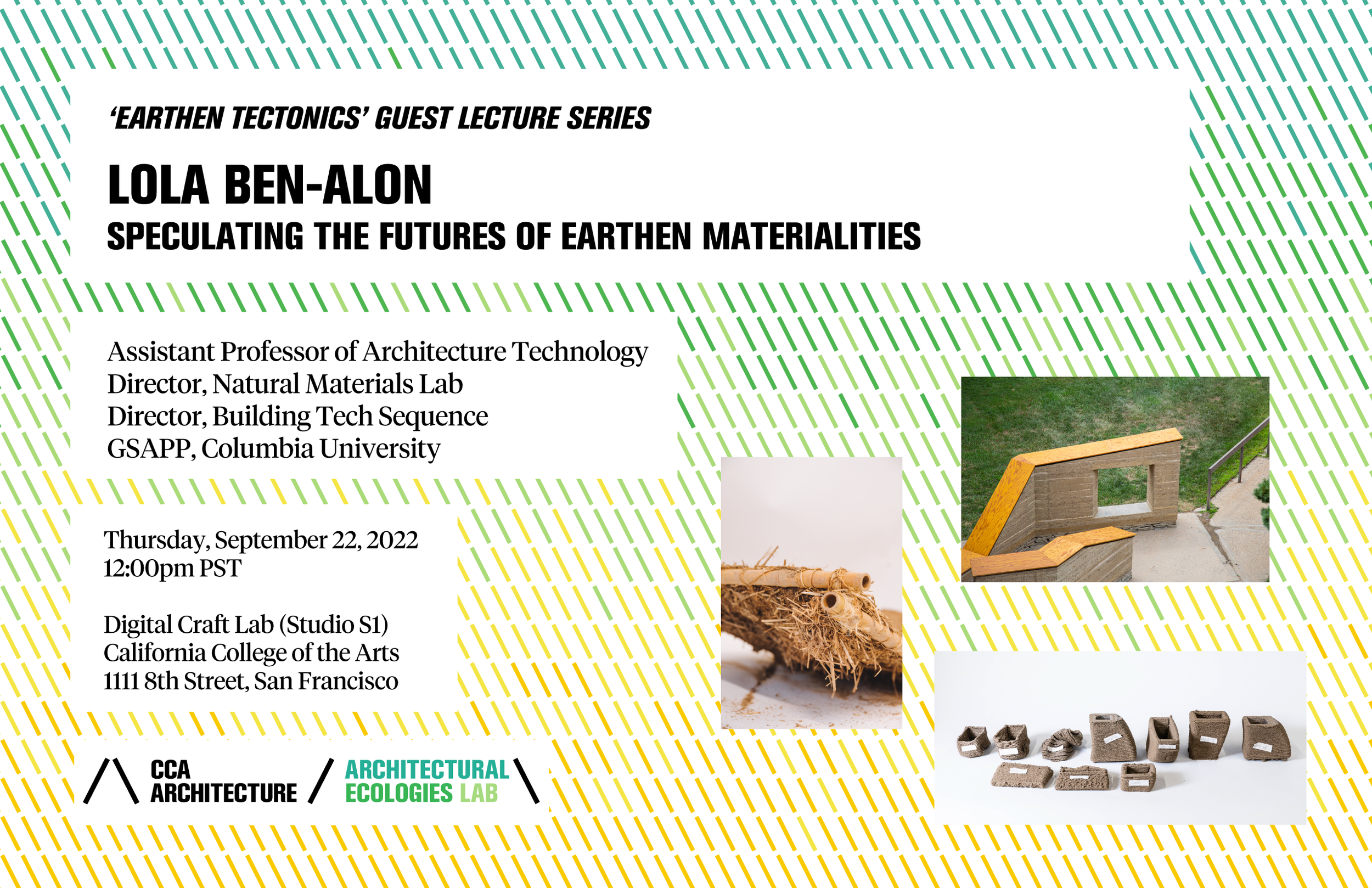 Lab Talk: Lola Ben-Alon, "Speculating the Futures of Earthen Materialities"