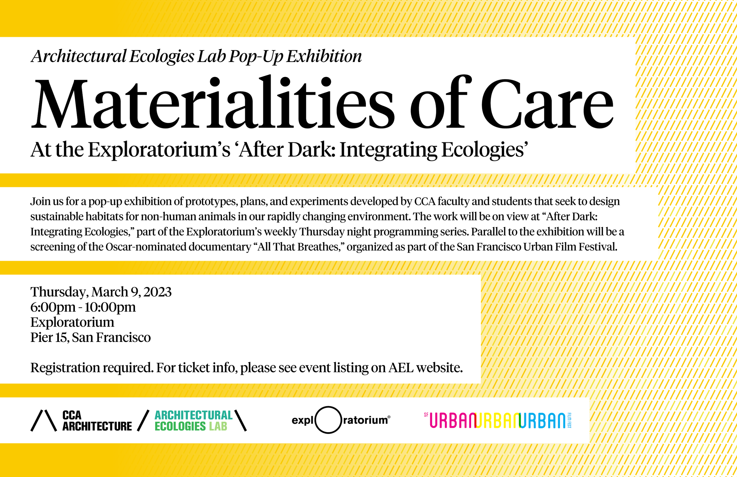 Materialities of Care: Architectural Ecologies Lab Pop-Up Exhibition at the Exploratorium